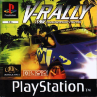 V-Rally '97 Championship Edition PAL Playstation PAL box art